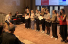 Obrázek k článku Sbor a kapela AG rozzářily předávání novinářských cen Ozvěny chudoby