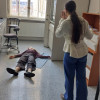Obrázek k článku Sexta B na kurzu první pomoci