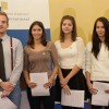 Finalisté (zleva): František Posolda, Anna Ryan, Csenge Dörner a Iva Lambová