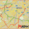 40 km po bývalém západním Berlímě